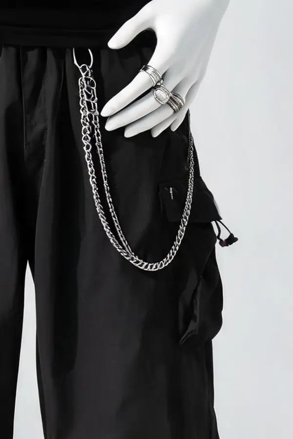 anezus 3-piece belt and pocket chain set